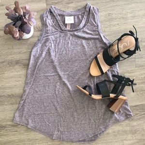 NWOT Knox Rose Purple Tank
